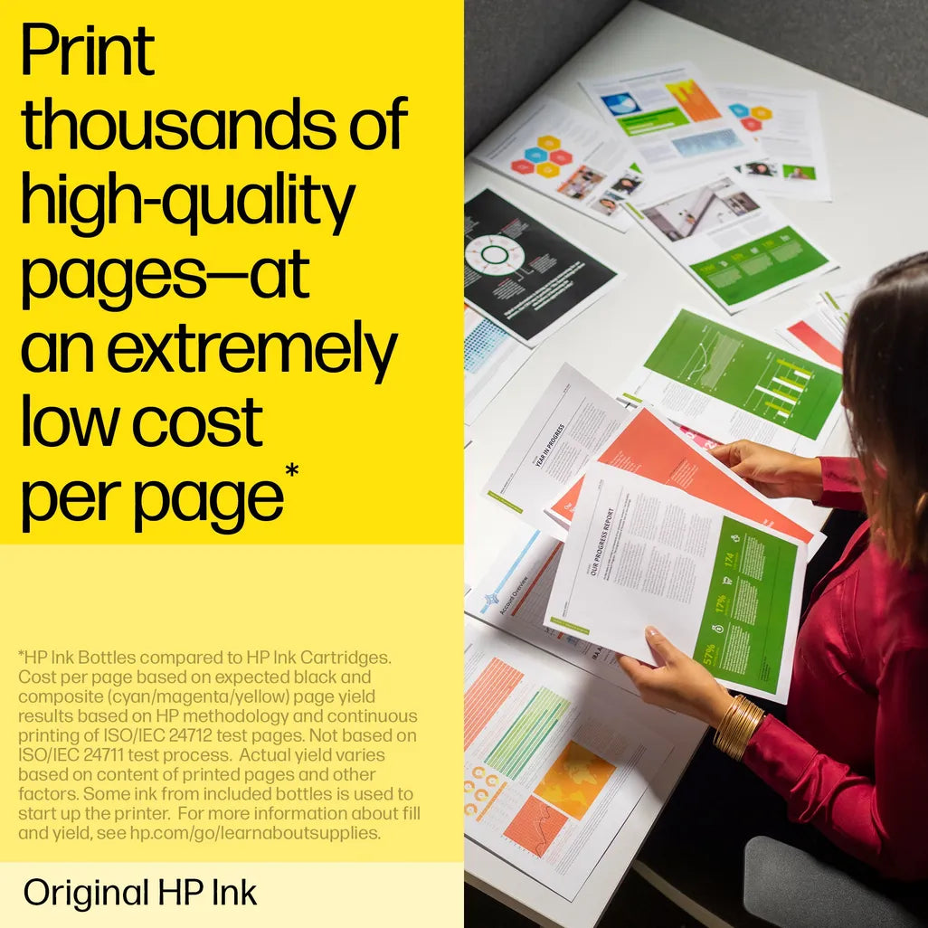 HP GT53XL 135-ml Bottle Black High Yield Printer Ink Cartridge Original - iDesign Communications