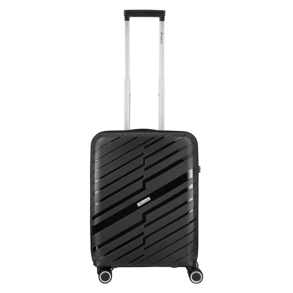 Travelwize Java PP 4-Wheel Spinner 65cm Luggage - Black