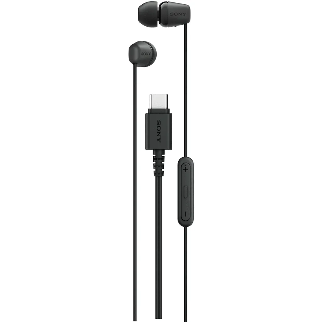 Sony EX15C USB-C Wired In-Ear Earphones - Black