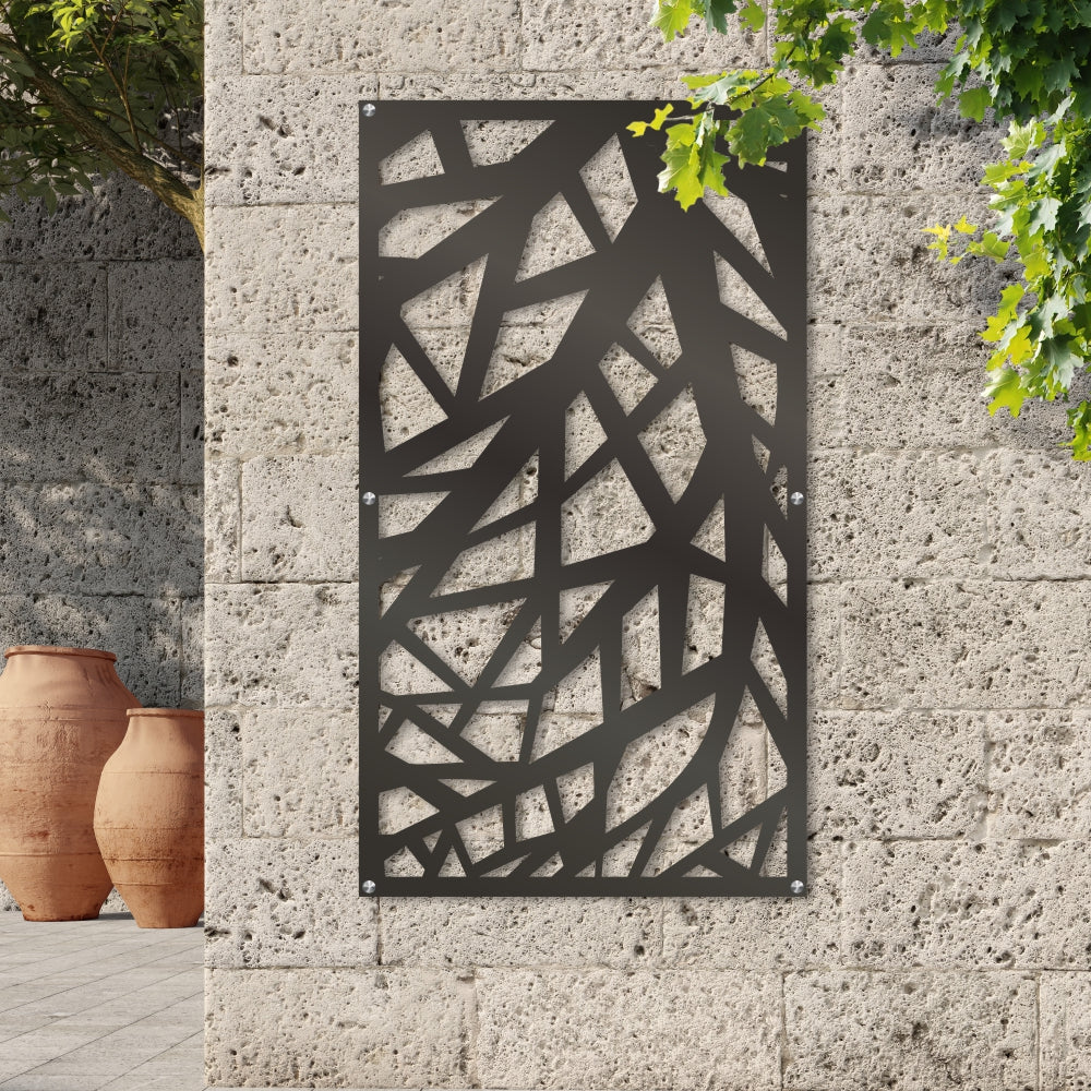 WALL ART LASER CUT 1200X900 ABSTACT LEAF