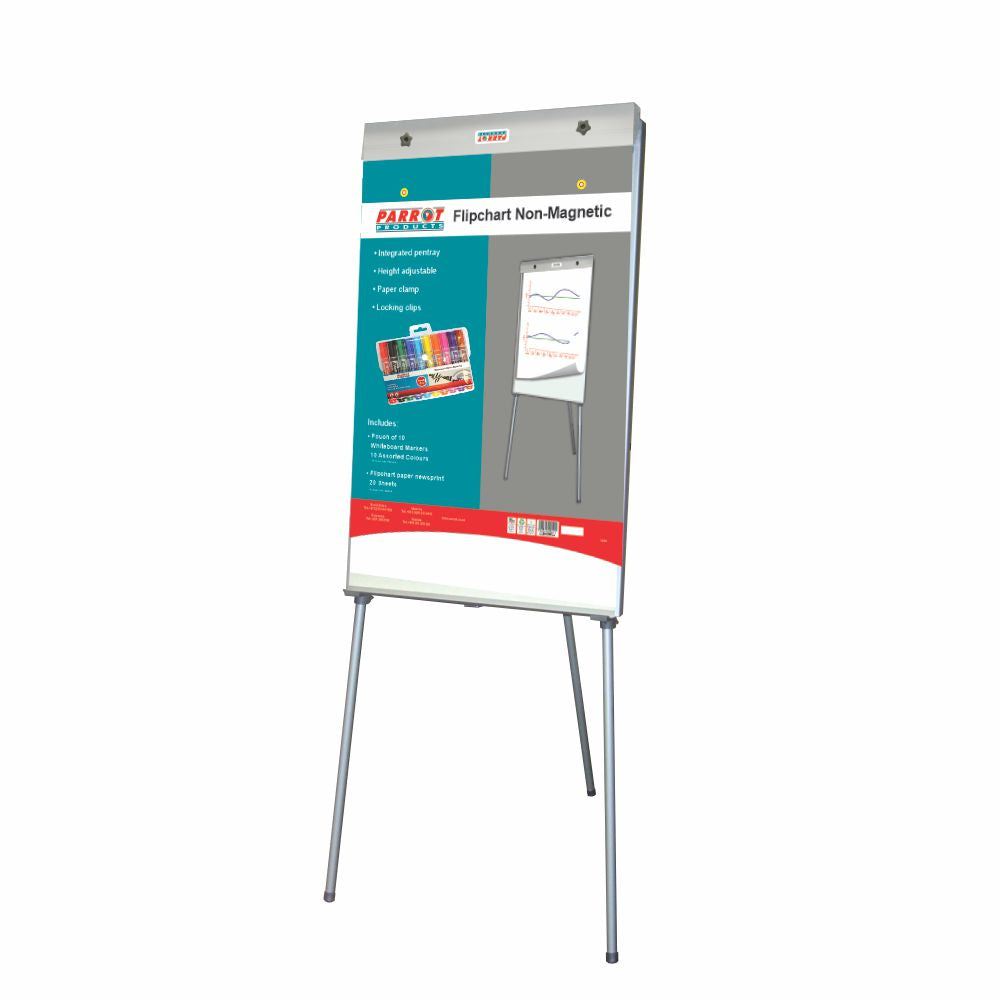 Parrot Products Flipchart Non-Magnetic Standard (1000*640mm - Retail)