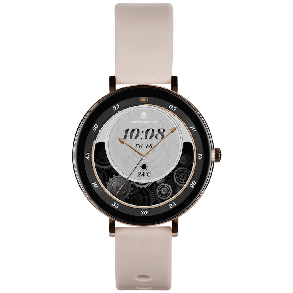 Volkano Aurora Series Ladies Smart Watch - Gold