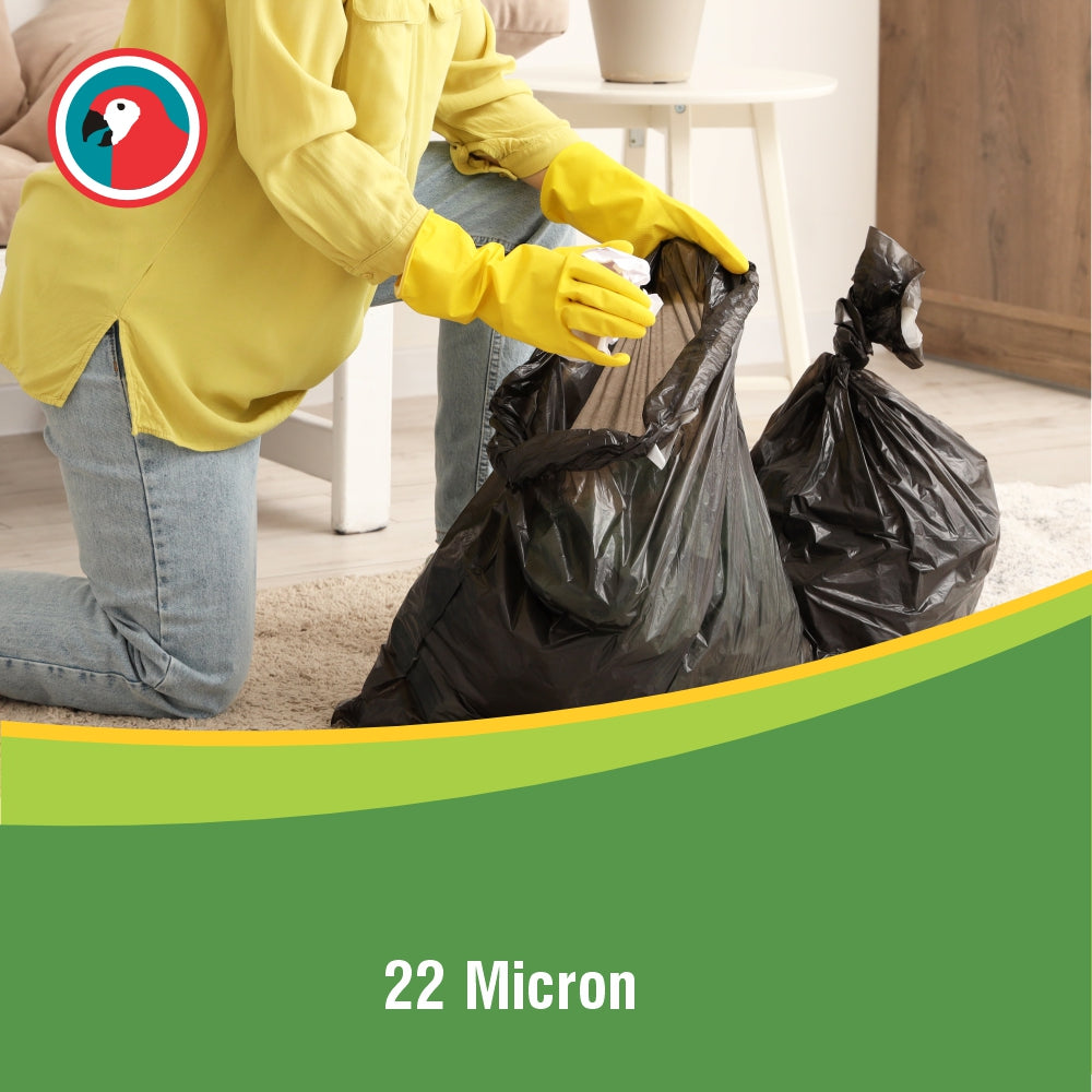 Janitorial Refuse bag 22 Micron 440x450mm 10L