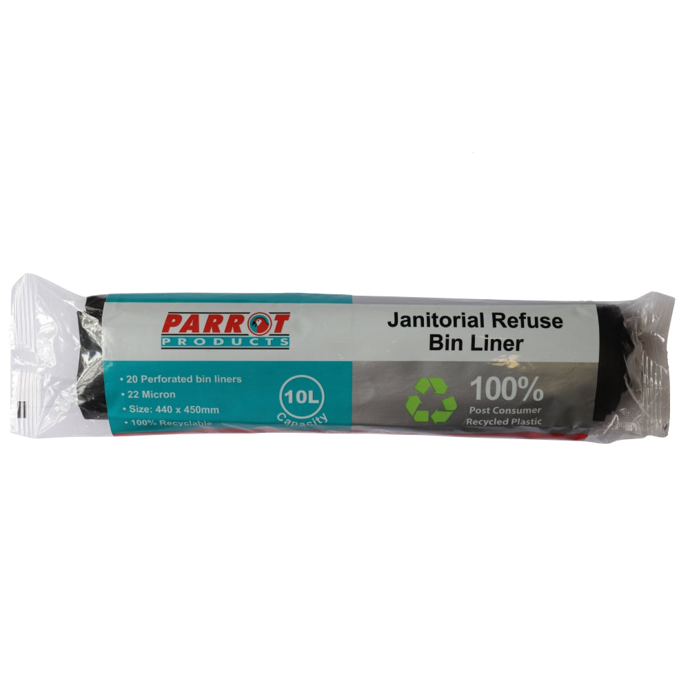Janitorial Refuse bag 22 Micron 440x450mm 10L