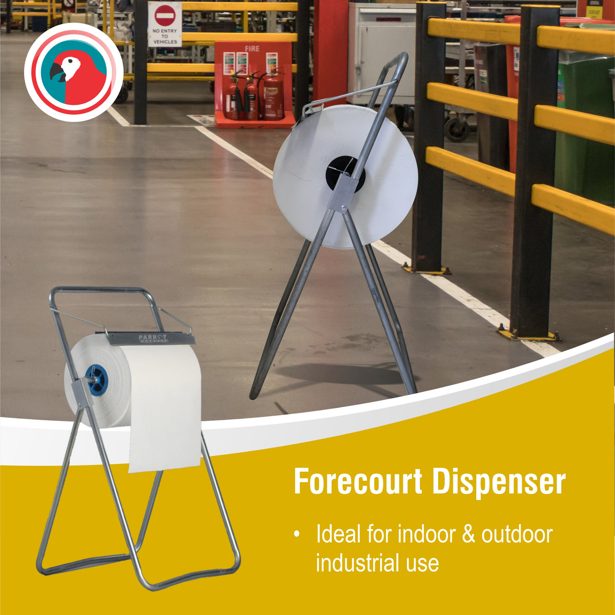 Janitorial Forecourt dispenser stand
