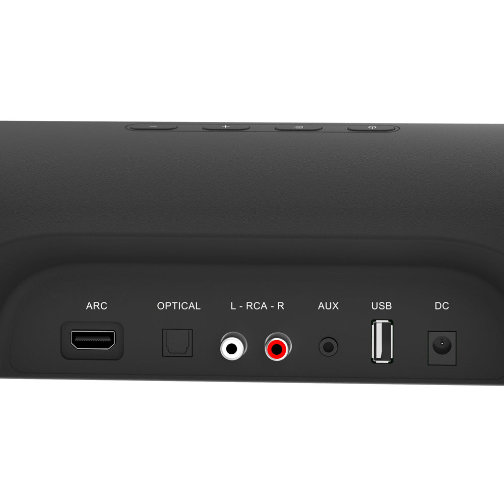 Parrot Speaker Sound Bar + 5.25 Inch Wireless Sub Incl Wall Bracket