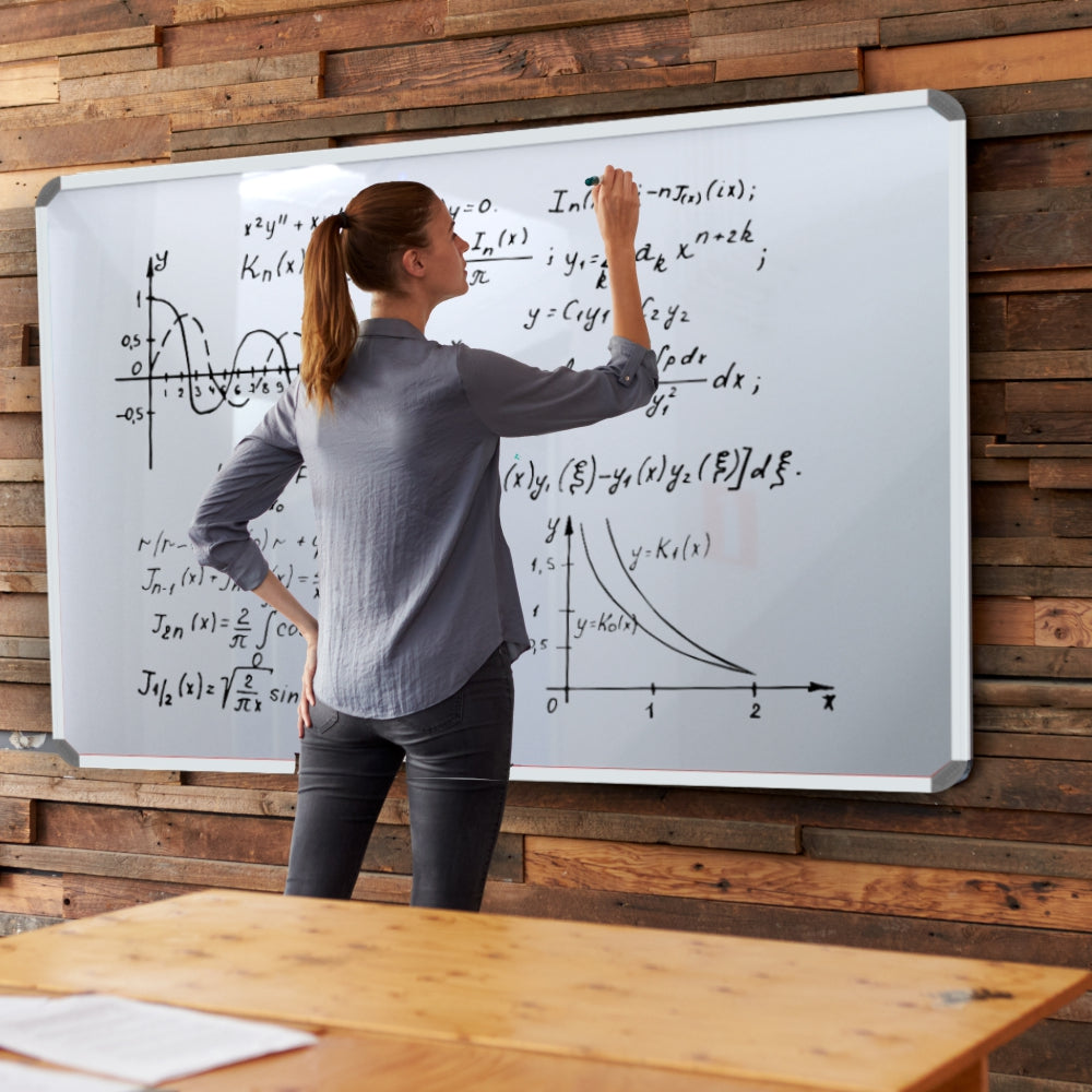 Parrot Products Slimline Non-Magnetic Whiteboard (900*900mm)