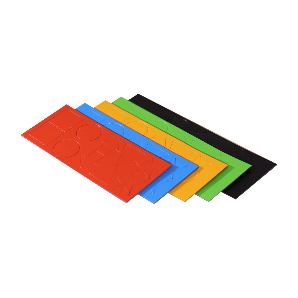 Magnetic Flexible Shapes (15mm - 50 Pack - Assorted)