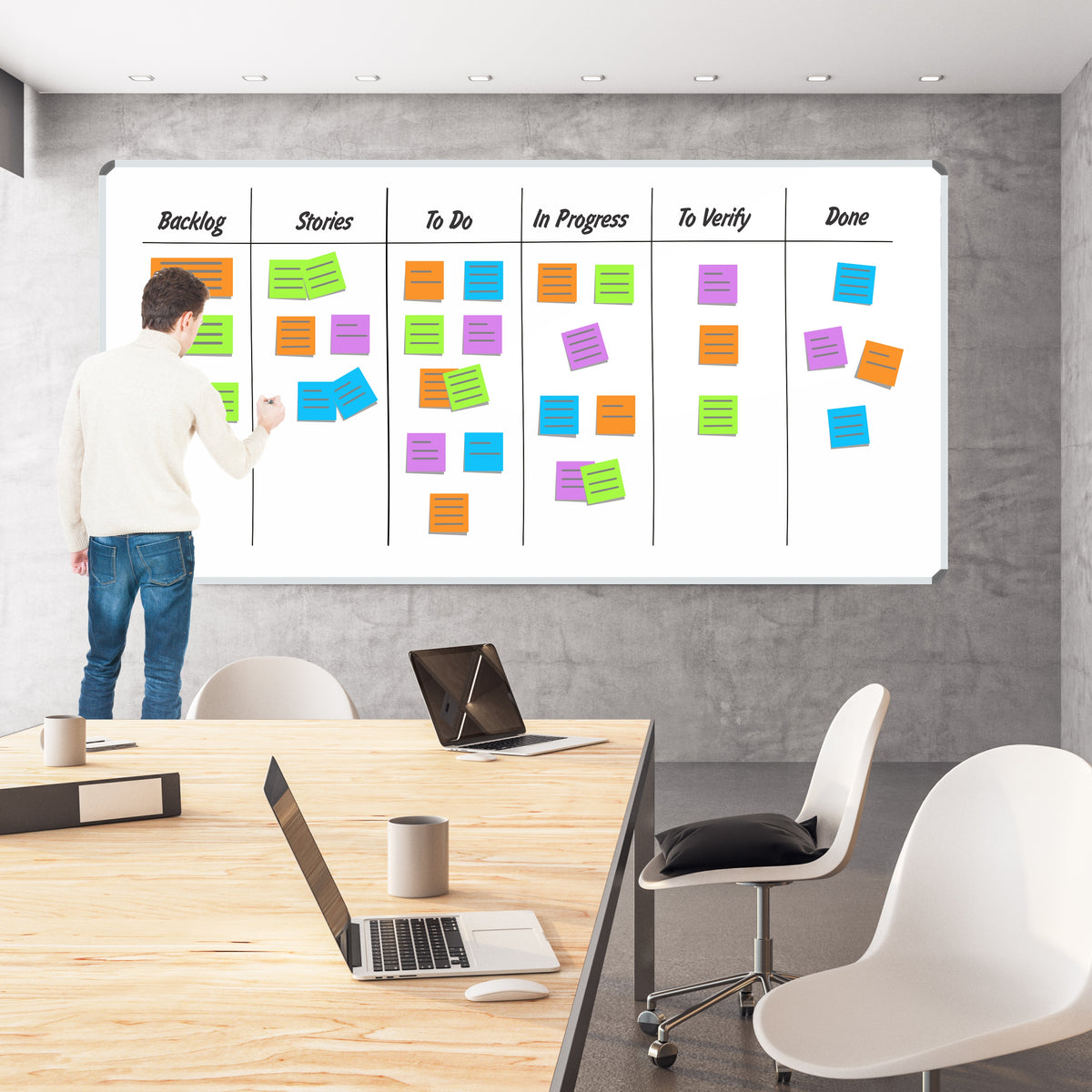 Parrot Products Non-Magnetic Whiteboard (1500*1200mm)