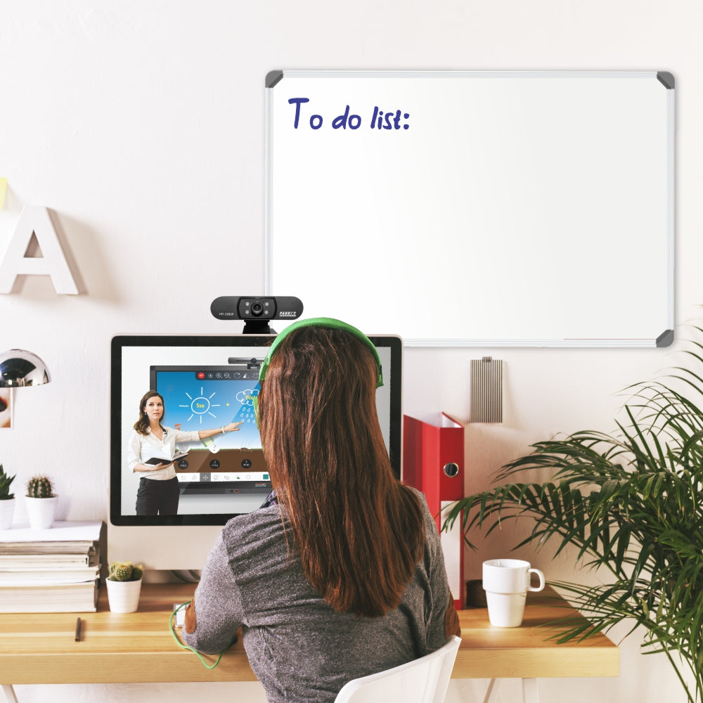 Parrot Products Slimline Non-Magnetic Whiteboard (300*450mm)