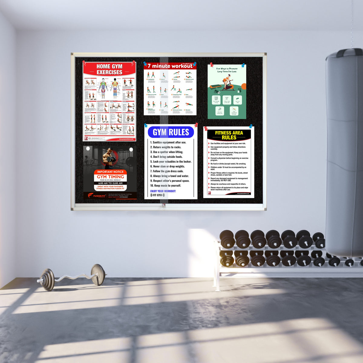 Pinning Display Case (1200*900mm - Black)