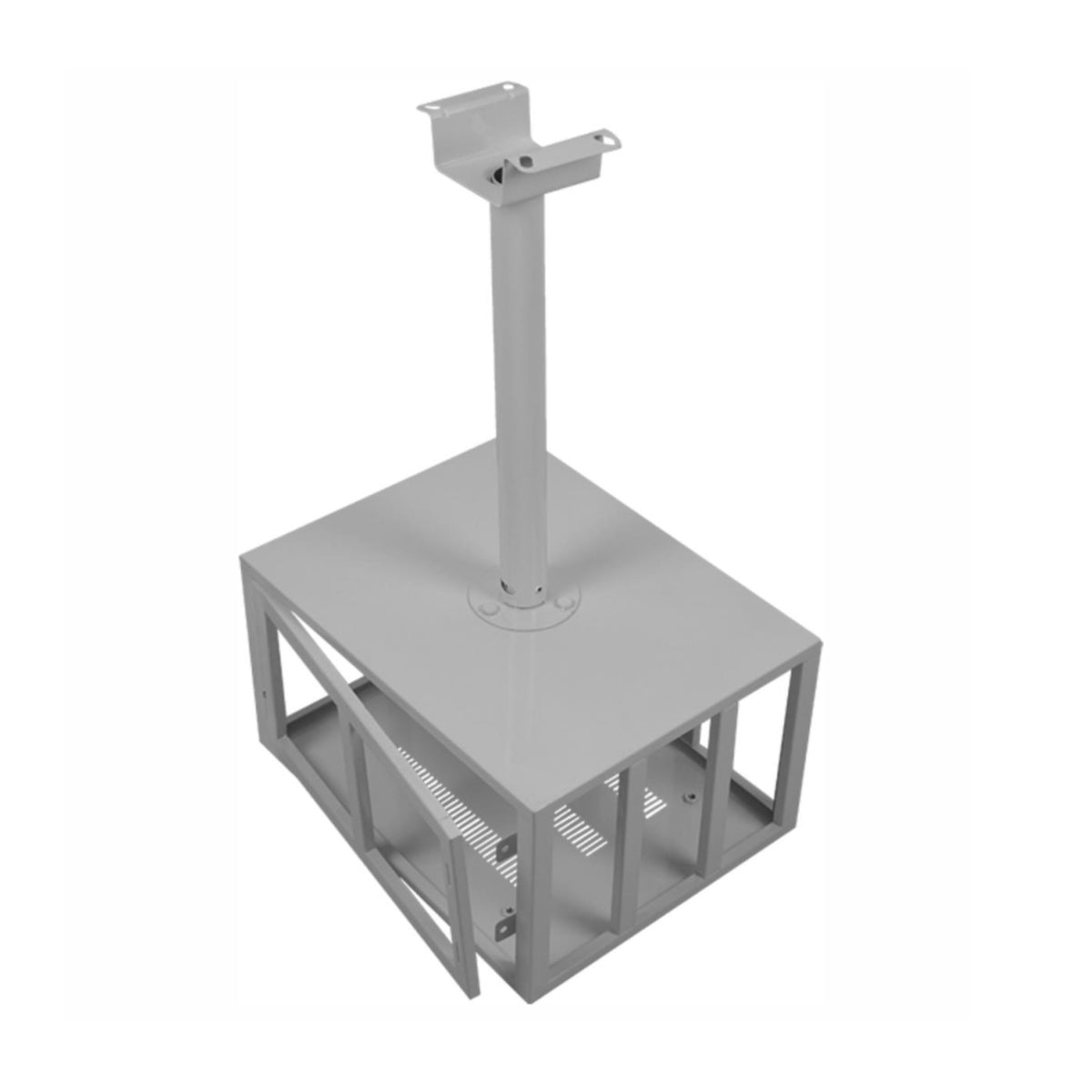 Data Projector Ceiling Mounting Bracket (Lockable Security Cage - 450x220x340mm)