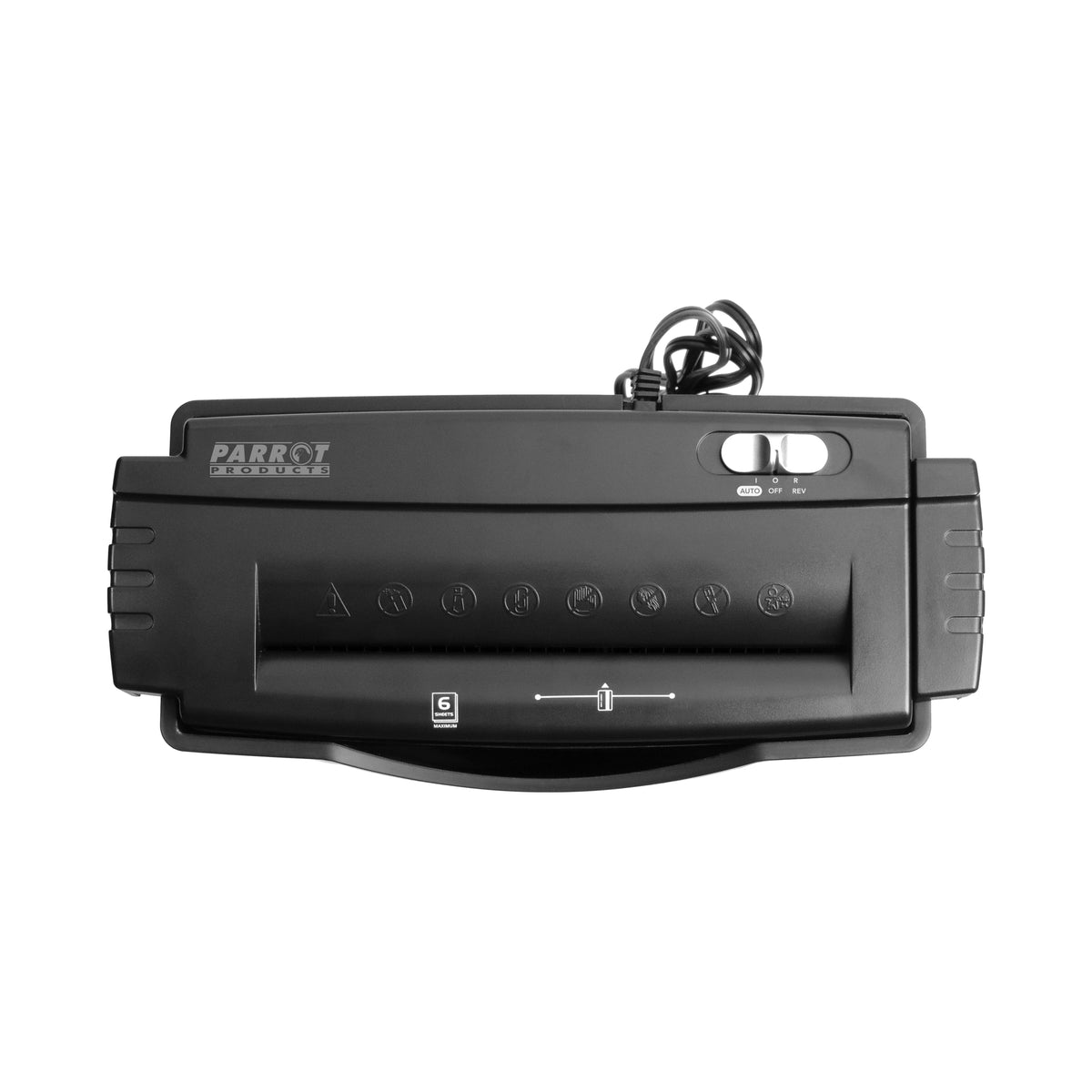 Paper Shredder (6 Sheet - 6mm - Strip Cut - Low Security)