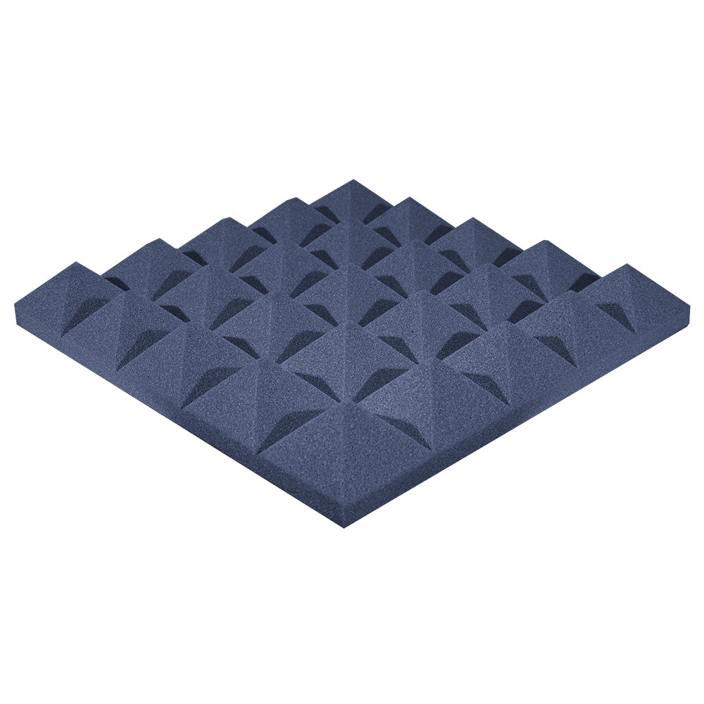 Acoustic Panel Pyramidfoam 500x500mm Grey