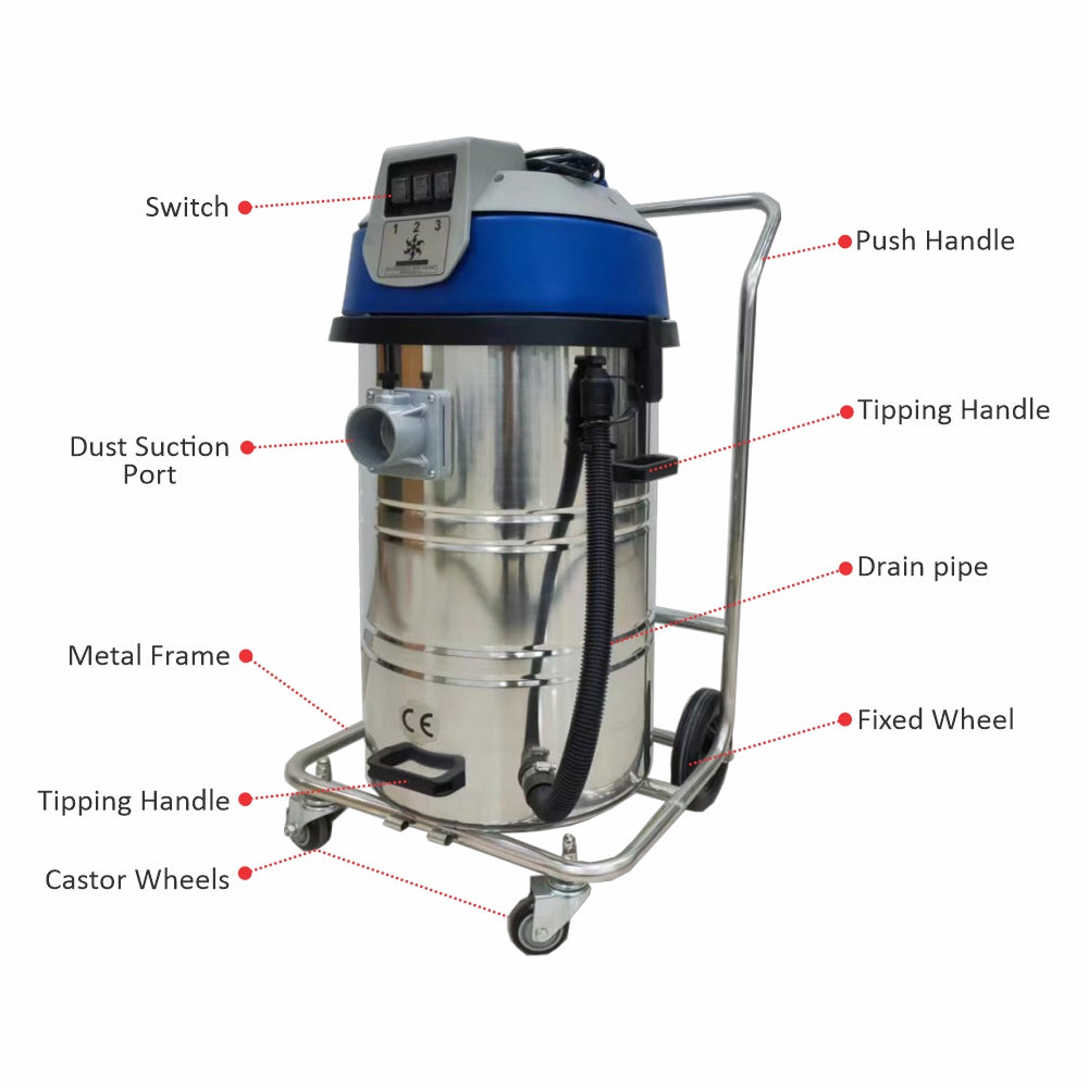 Janitorial High Rise Industrial Vacuum Cleaner