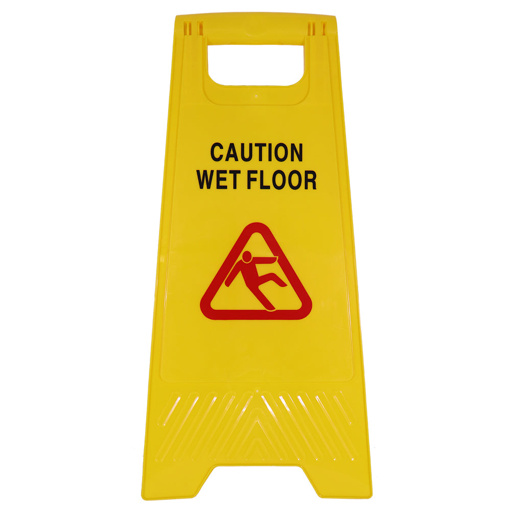 Janitorial Wet Floor Sign 2pcs Econo