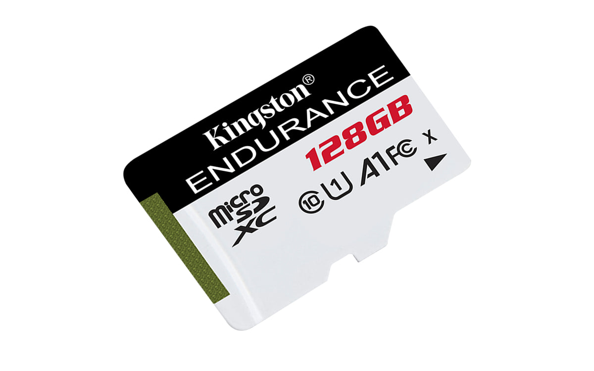 KINGSTON 128GB MICROSDXC ENDURANCE 95R/45W C10 A1 UHS-I CARD ONLY