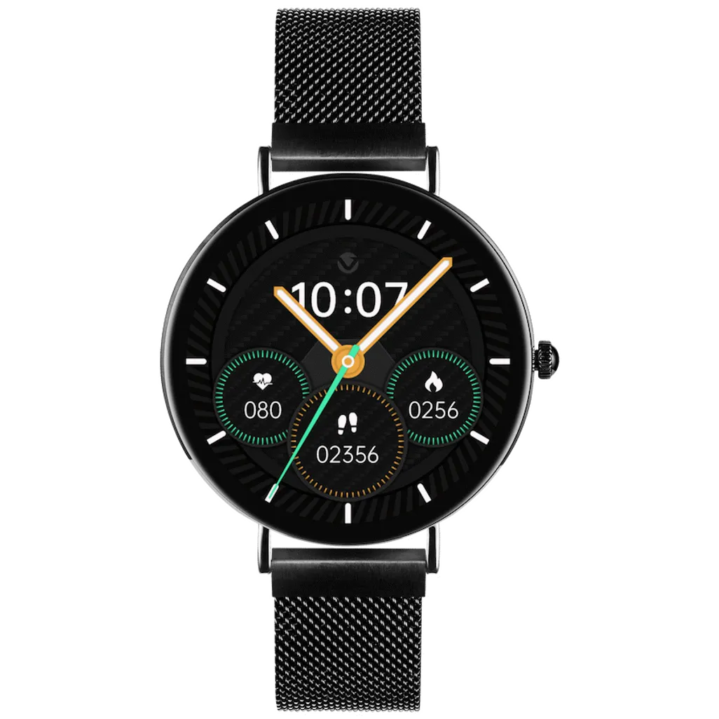 Volkano Valencia Series Ladies Smart Watch - Black