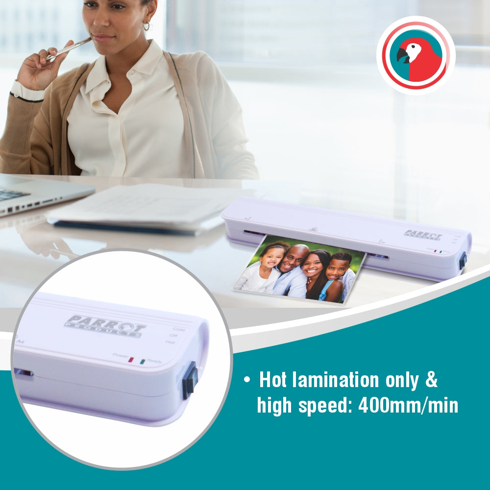 A4 Laminating Machine (2 Roller - 400mm/min)