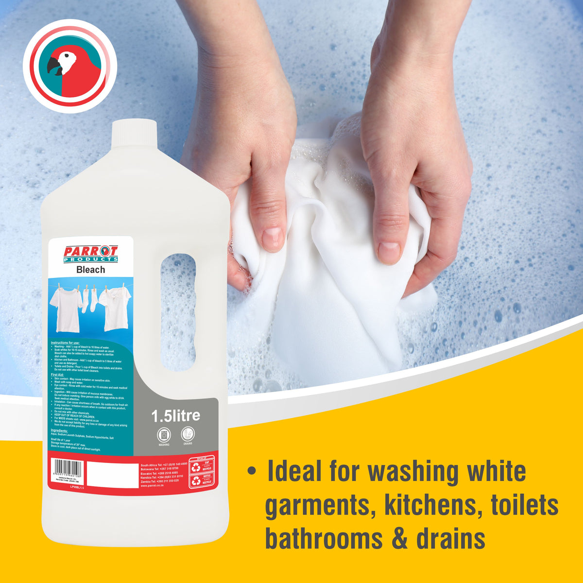 Bleach 1.5L Box Of 6