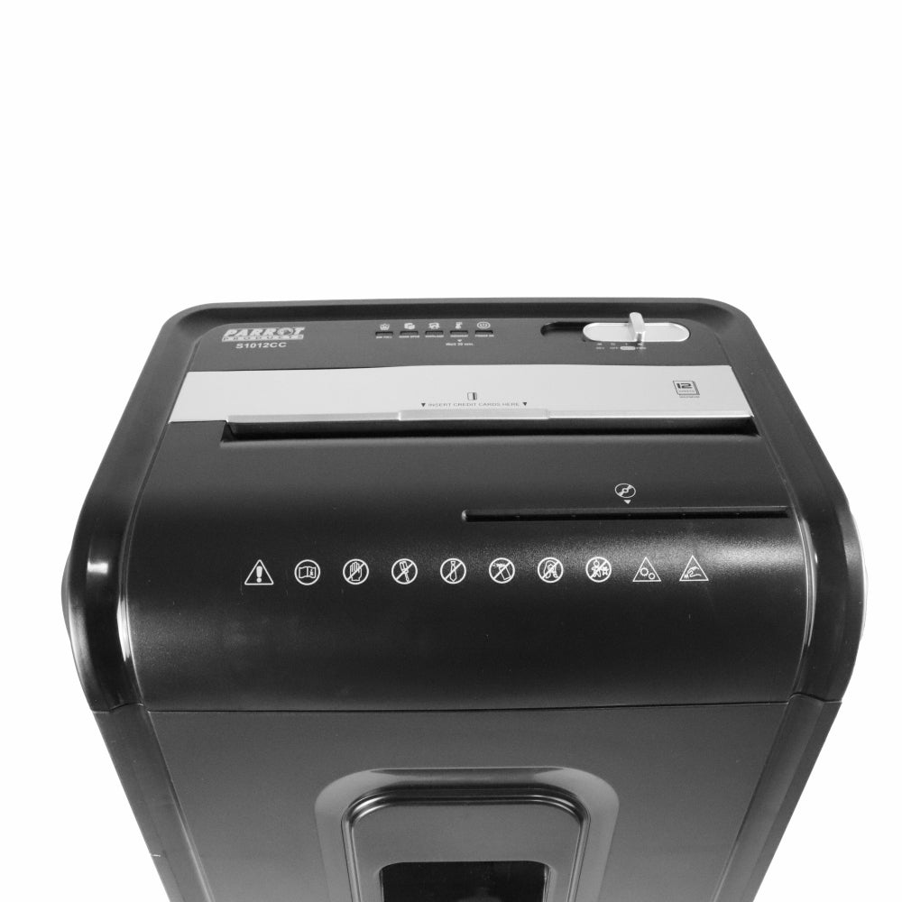 Paper Shredder (12 Sheets - 5*40mm - Cross Cut - Medium Security)