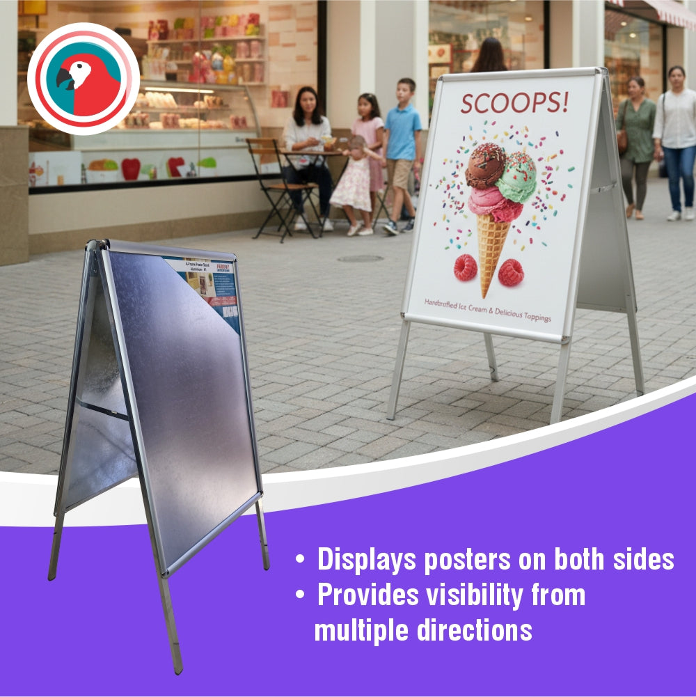 Poster A Frame Stand Aluminium A1