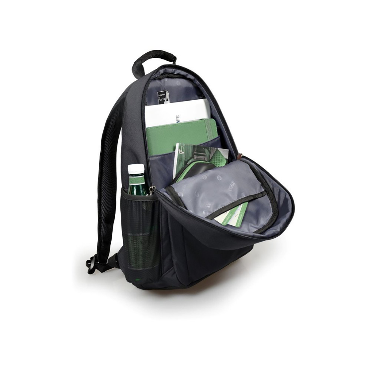 Port Sydney Black 15.6" Backpack - iDesign Communications