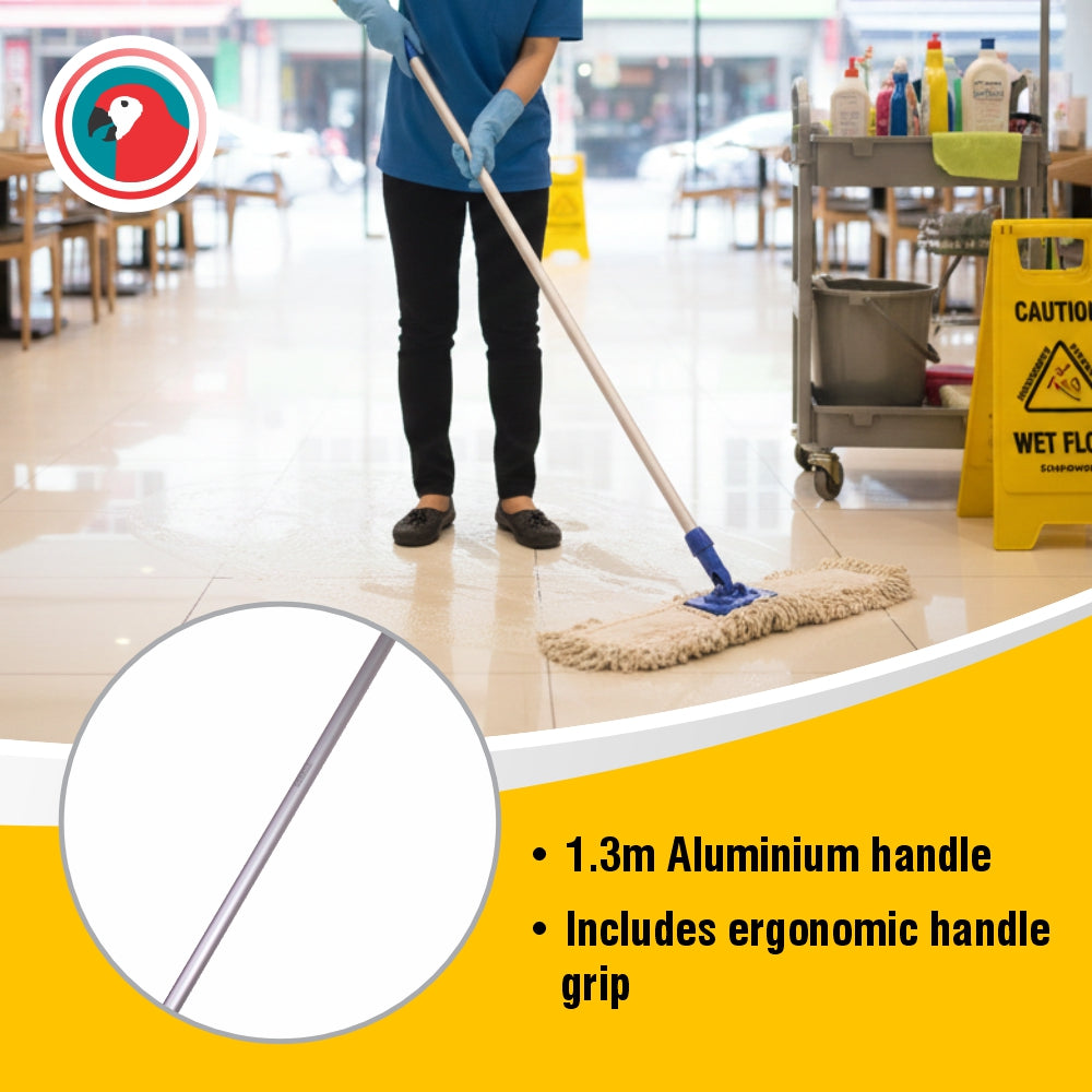 DUSTMOP SWEEPER 600MM COMPLETE - COTTON SLEEVE
