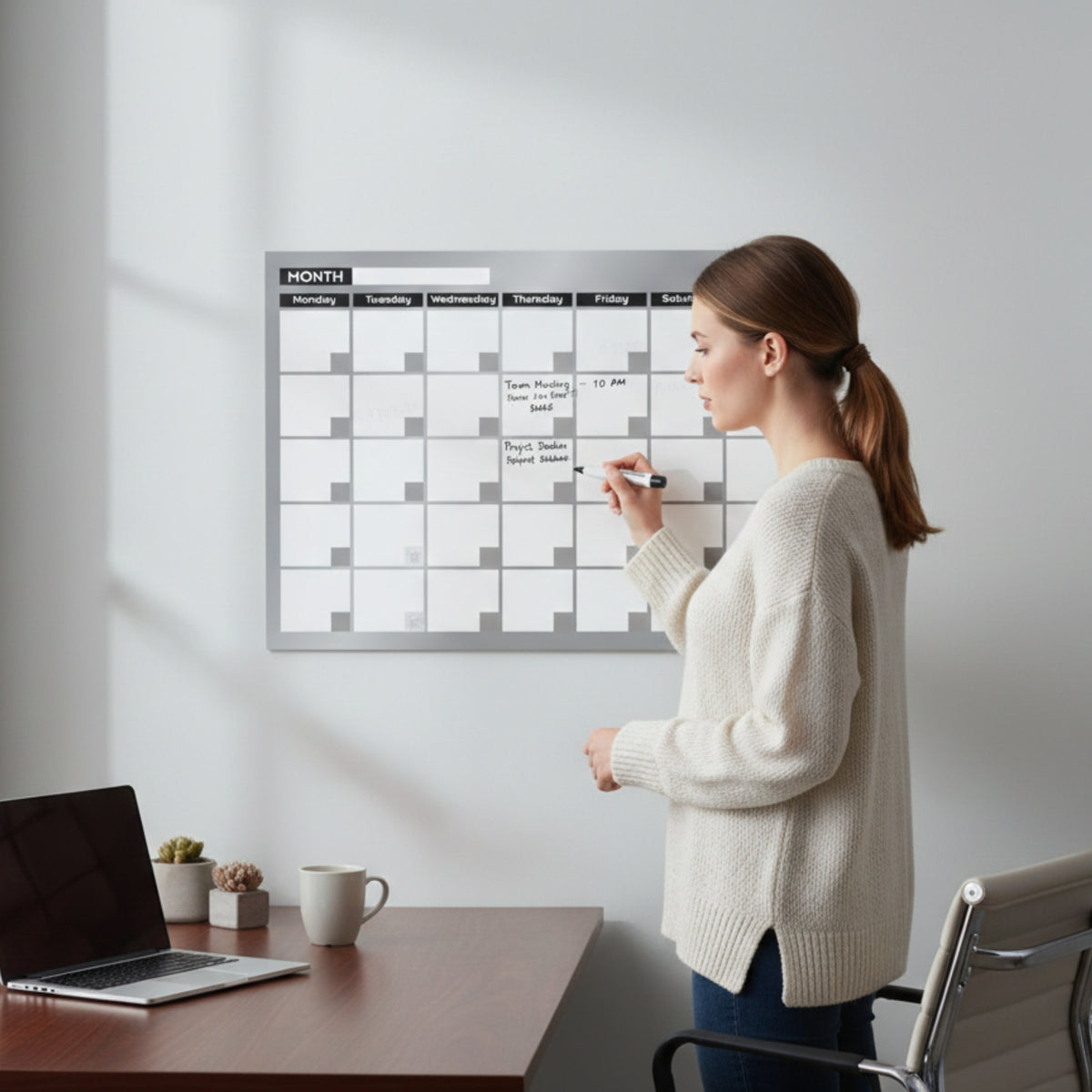 Parrot Products Cast Acrylic Monthly Planner (Cast Acrylic - 600 x 450mm)