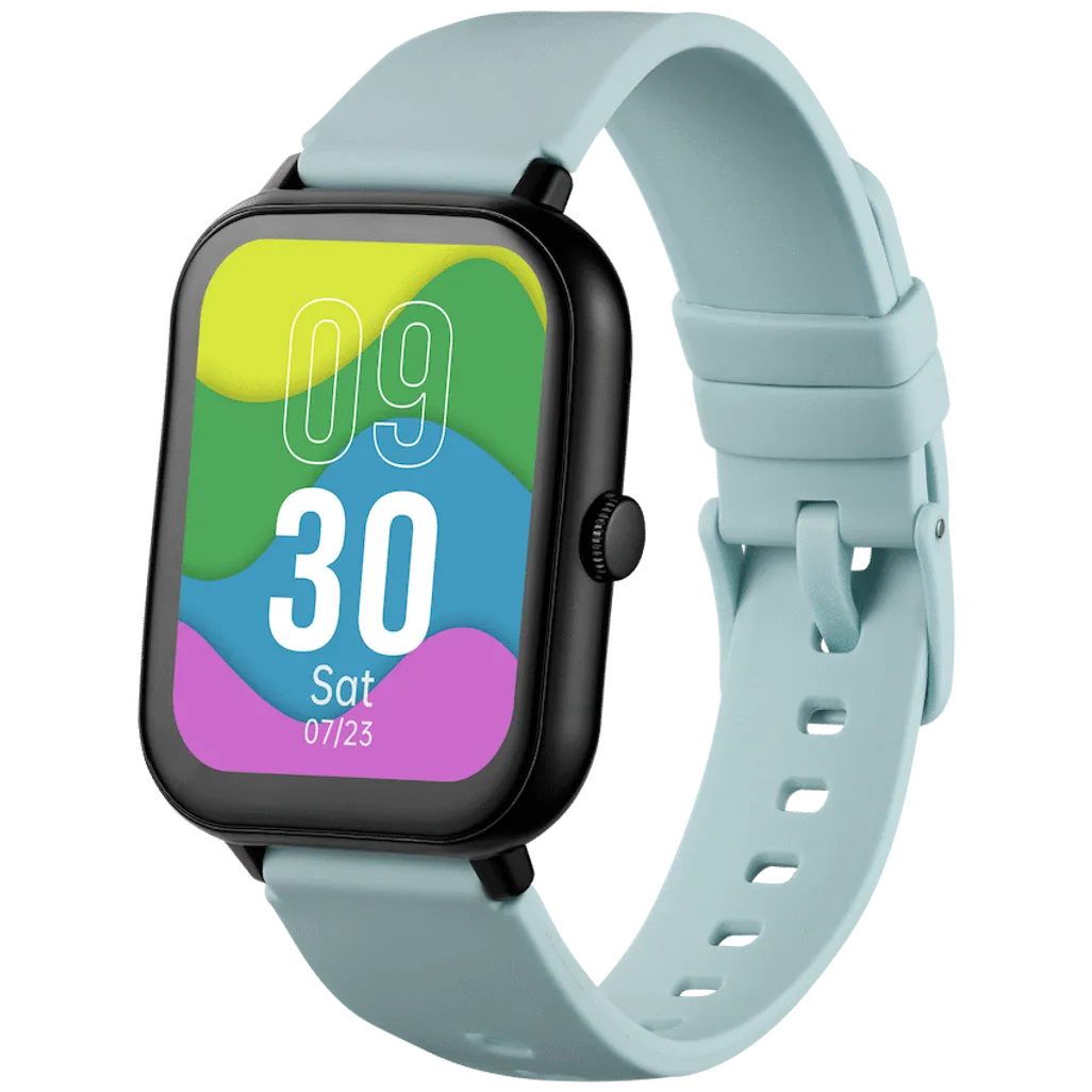 Volkano Chroma Series Smartwatch with Teal Strap