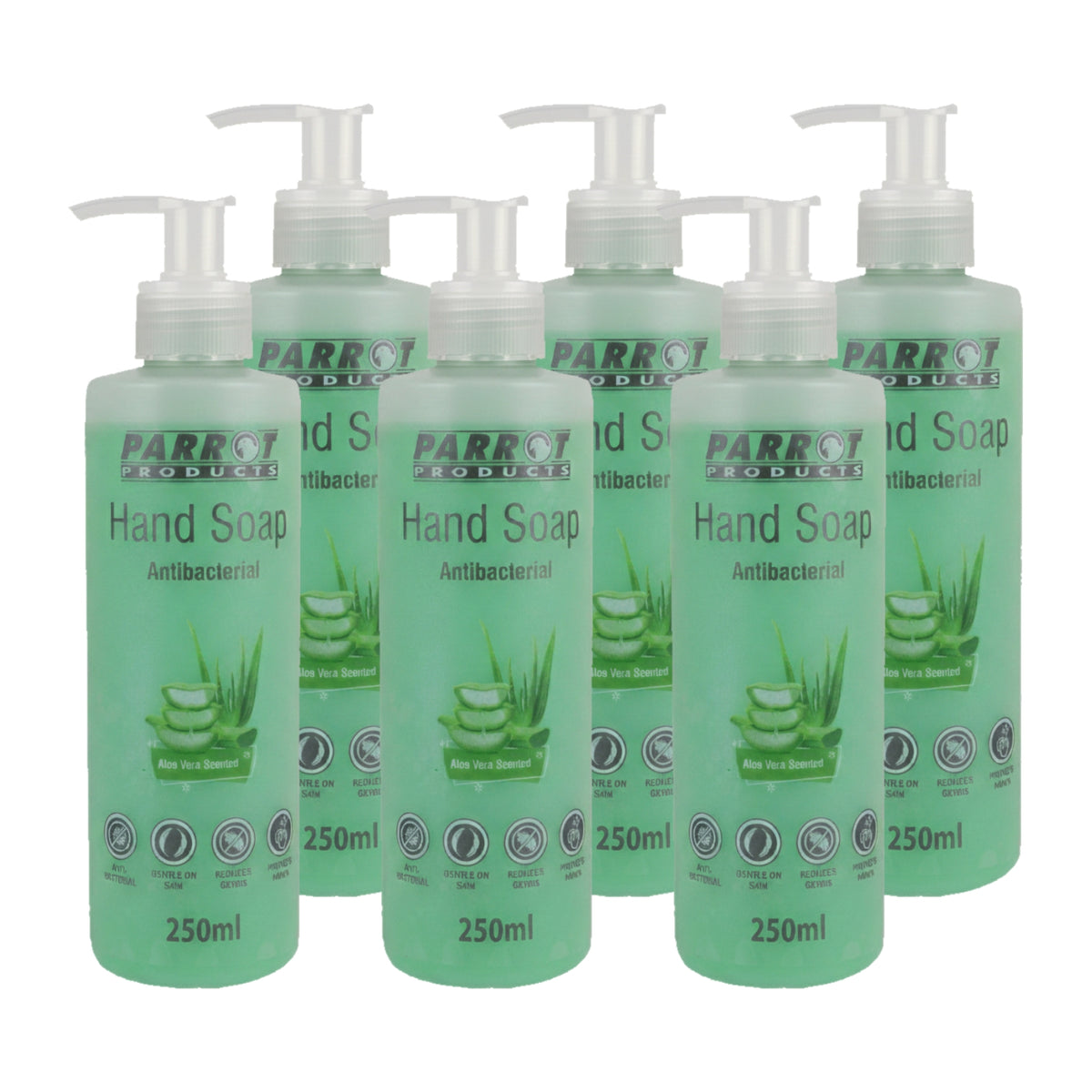 JANITORIAL HAND SOAP ALOE VERA 250ML BOX OF 6