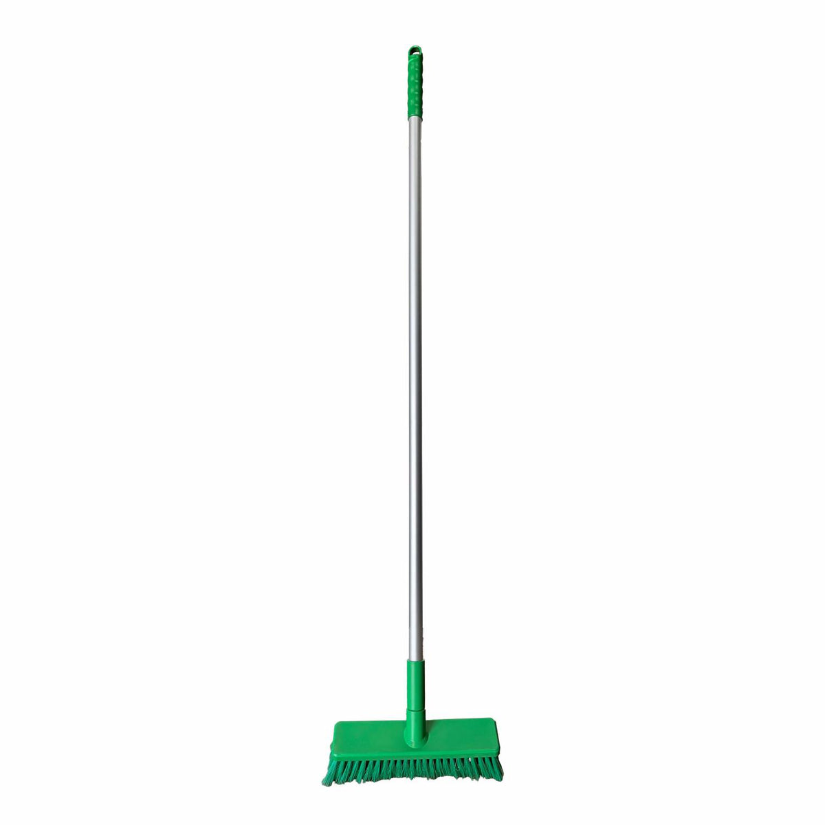 HACCP Hard Bristle Broom Green Commercial Cleaning Broom