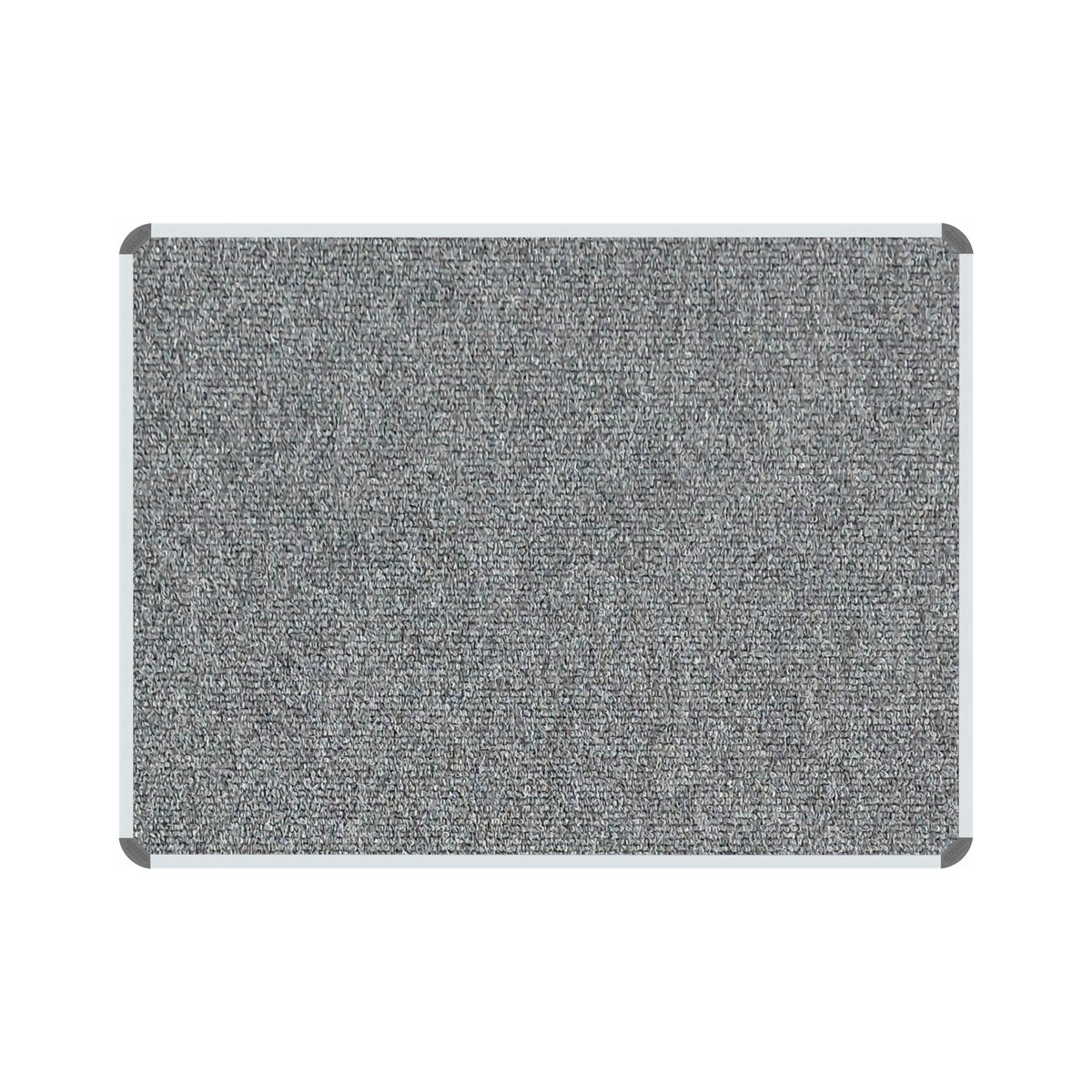 Bulletin Board Ribbed Aluminium Frame (1000x1000mm - Laurel)