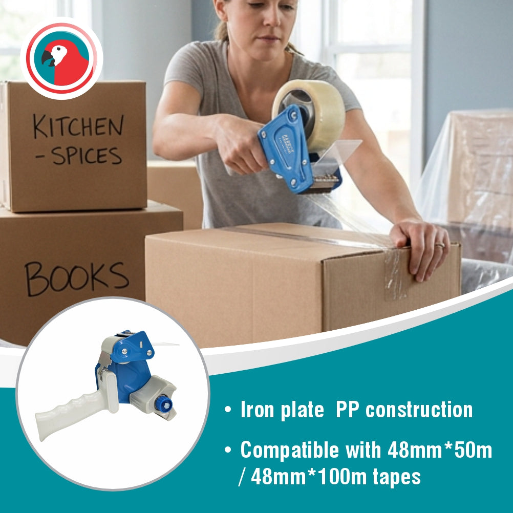 Industrial Packaging Tape Dispenser Heavy Duty Handheld Tape Gun
