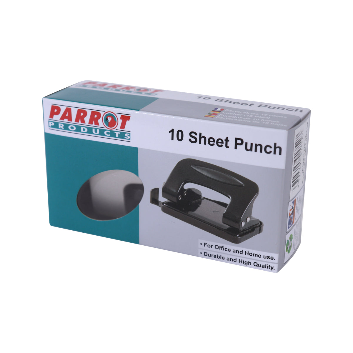 Steel Hole Punch (10 Sheets - Silver)