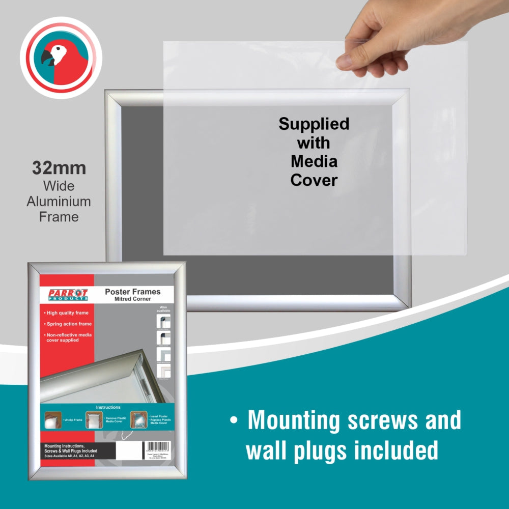 Poster Frame (A4 - 360*270mm - Single Sided - Mitred Corner)