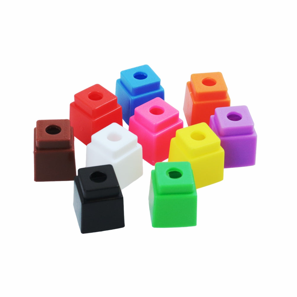 Counting Cubes 100 Piece Set Educational Maths & Sorting Cubes