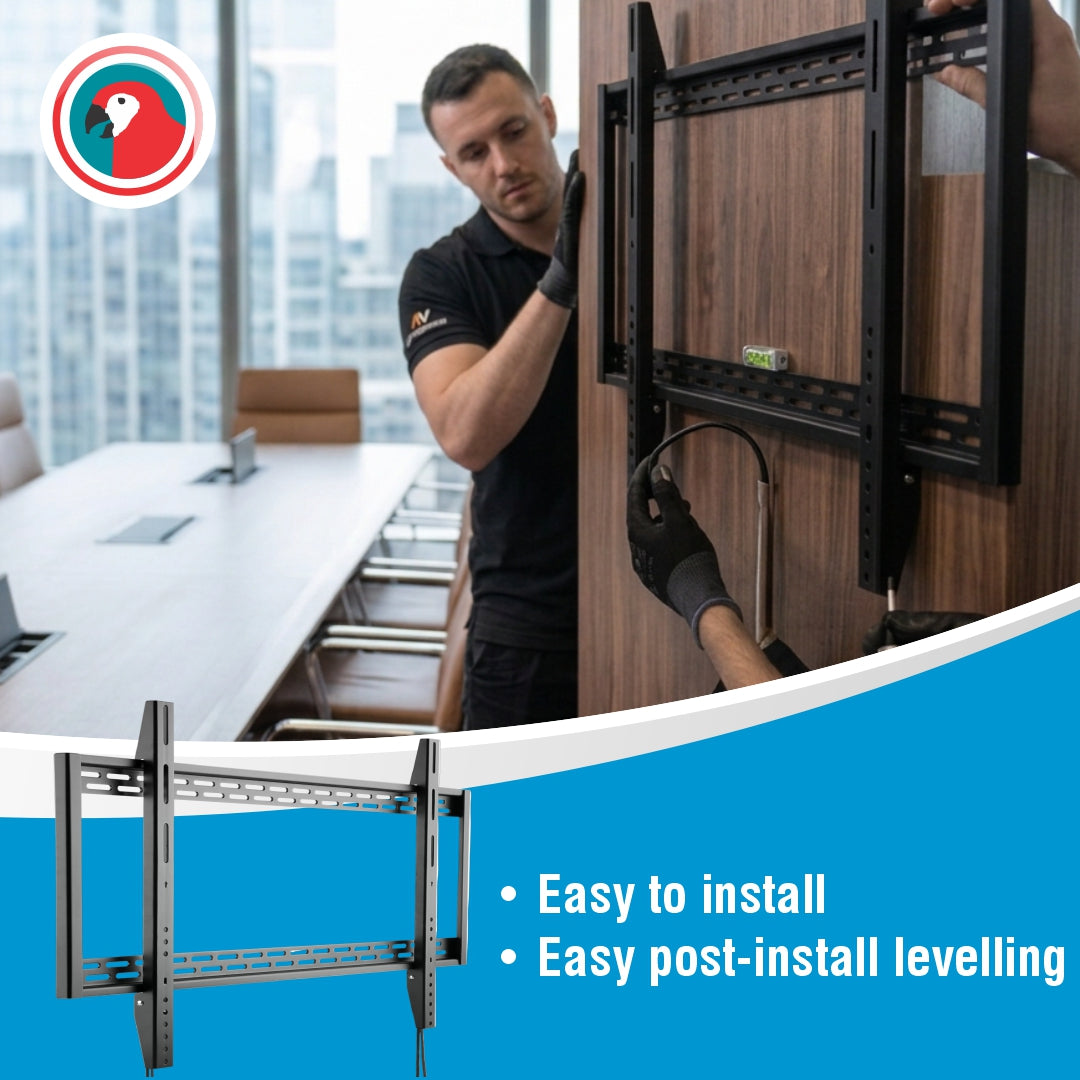 Flat Mounting Bracket 60 - 100 Inch