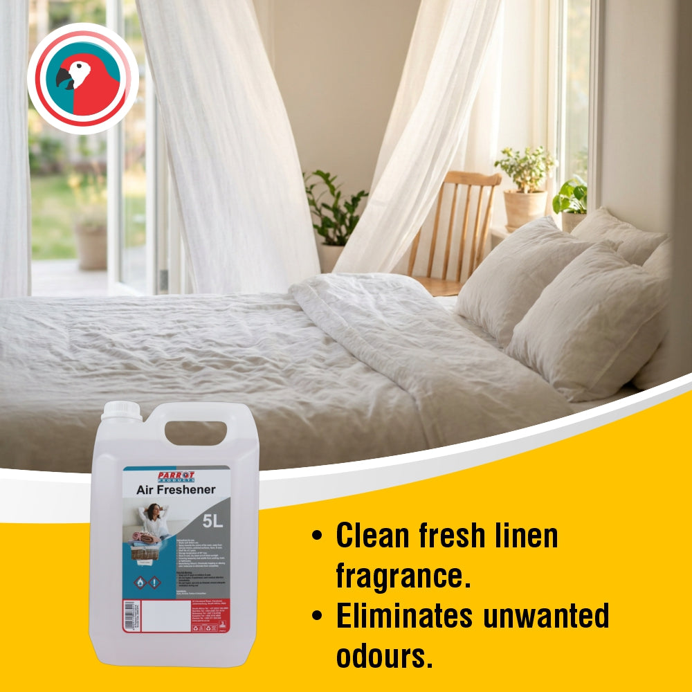 Fresh Linen Air Freshener 5L Commercial Odour Control