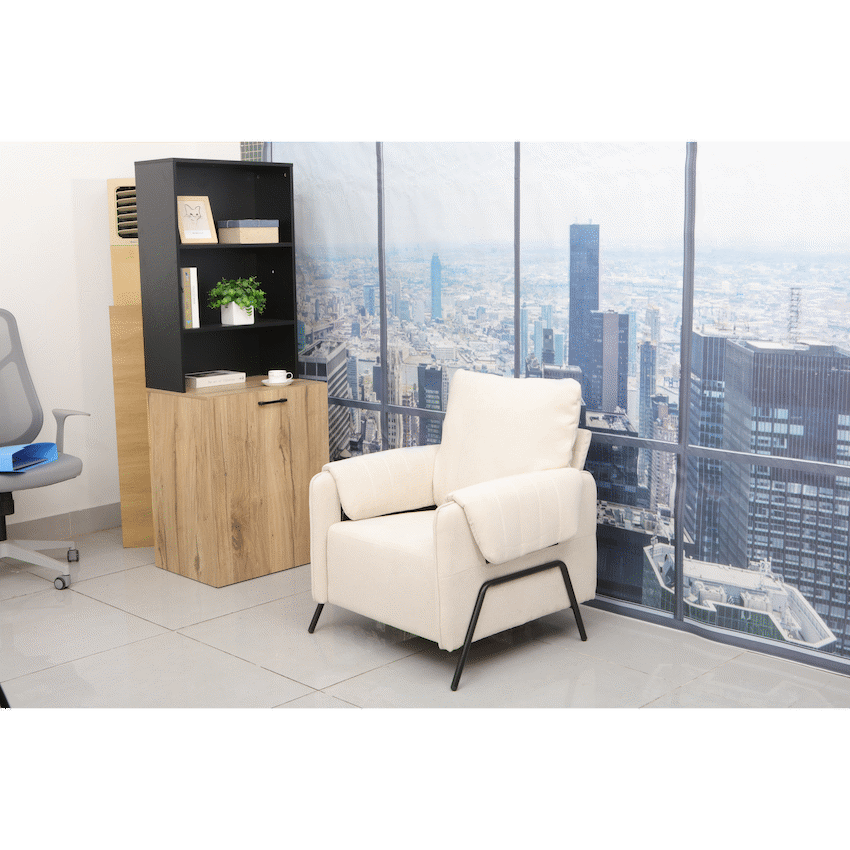 Adaptive Desk, With Bookshelf