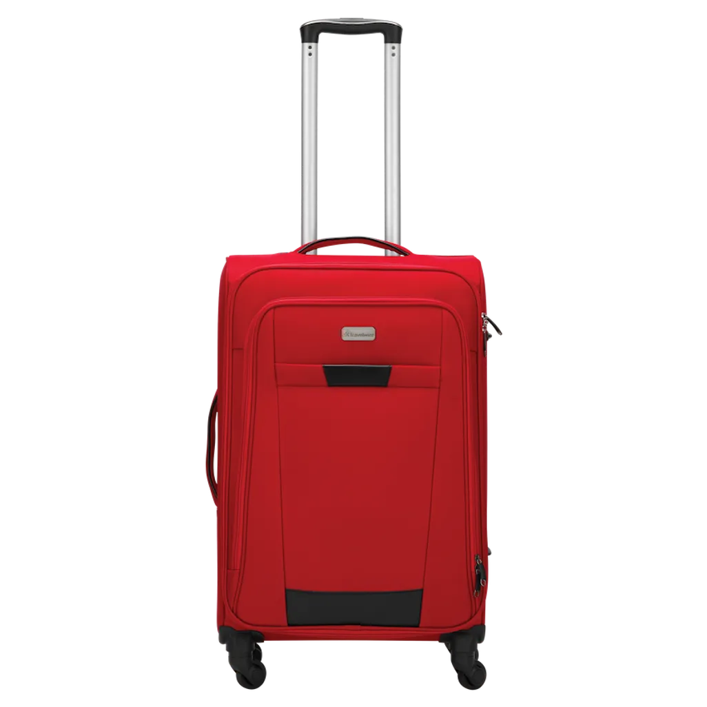 Travelwize Arctic 65cm 4-Wheel Spinner Trolley Case - Red