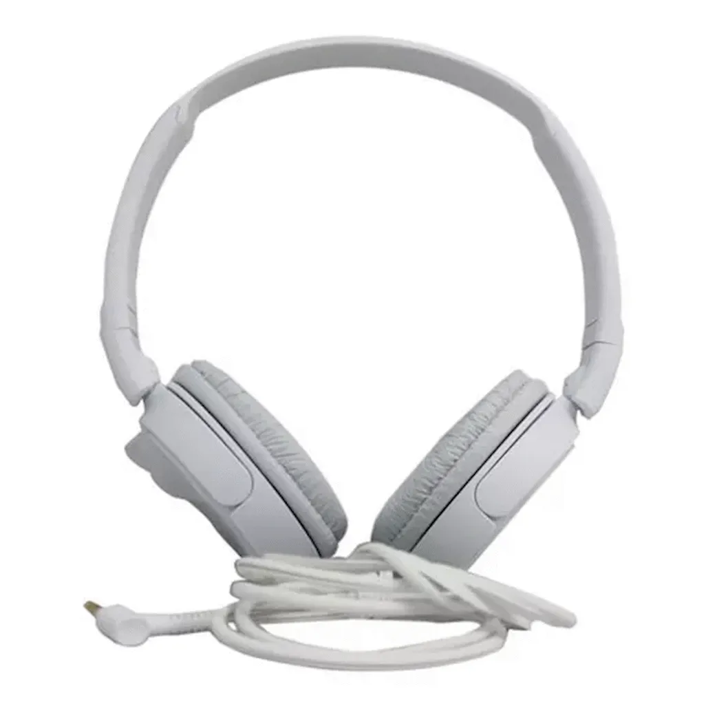 Sony MDR-ZX110 Foldable On-Ear Headphones - White