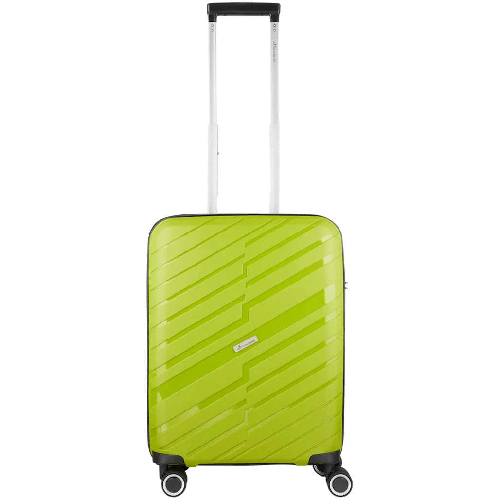 Travelwize Java PP 4-Wheel Spinner 55cm Luggage - Lime