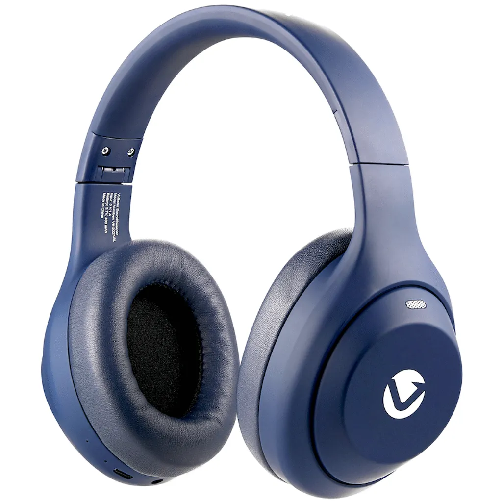 Volkano SoundSweeper Series Active Noise Cancelling bluetooth Headphones - Blue