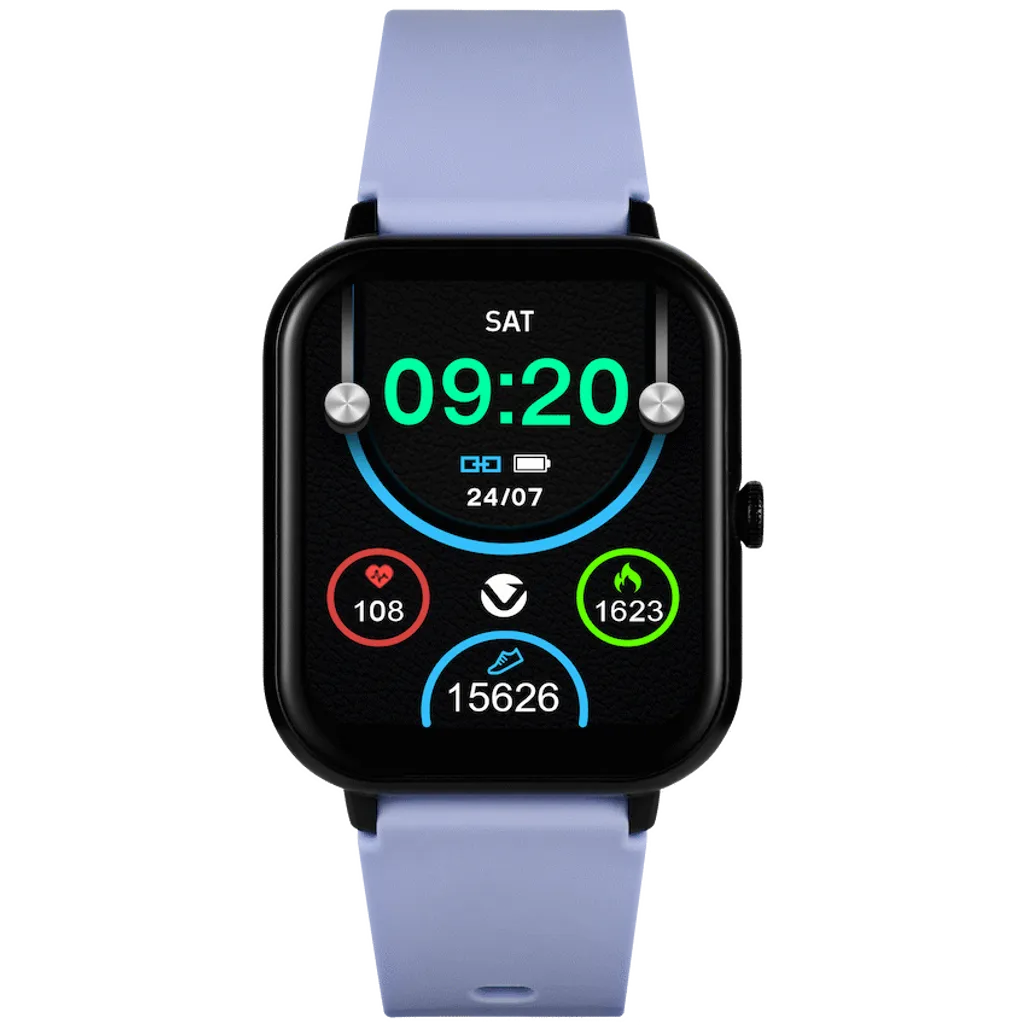 Volkano Chroma Series Smartwatch with Ultramarine Strap