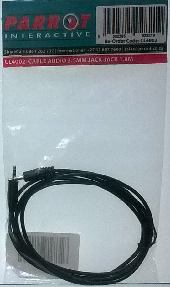 3.5mm Audio Jack Cable (1.8 Meters)