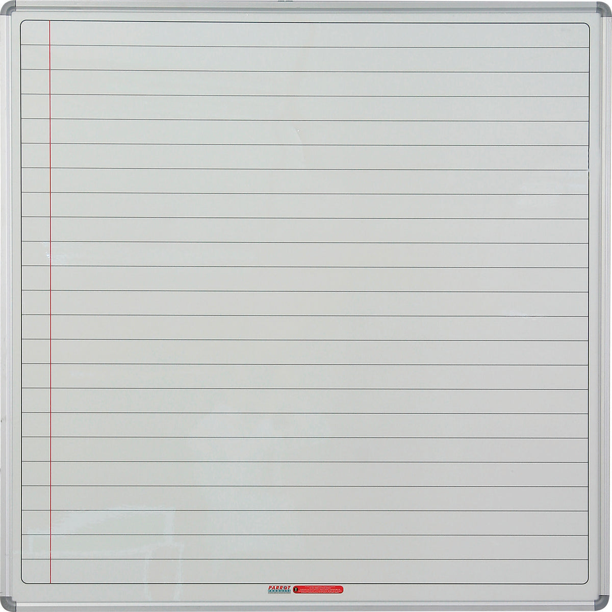 Educational Board Magnetic Whiteboard (1220*1220 - White Lines. Side Panel - Option A)