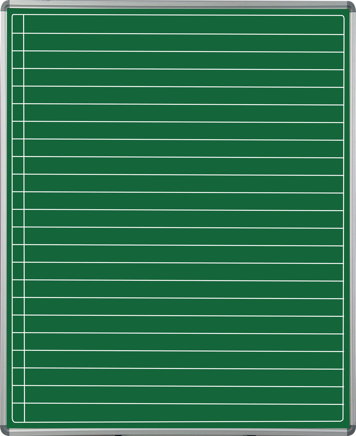 Educational Board Non-Magnetic Chalkboard (1220*920 - Chalk Lines - Side Panel - Option A)