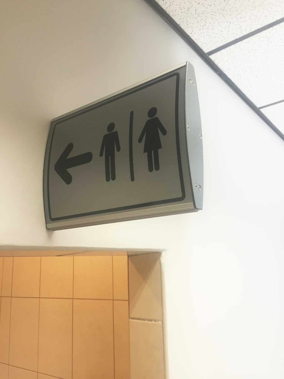 Sign Frame (300*420mm - Double Sided - Wall Mounted)