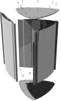 Triangular Tower Sign Frame (1200*2400mm)